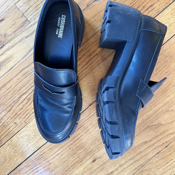 Cushionaire Pierce Platform lug sole loafer size 10 - Picture 4 of 5